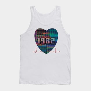 1982 - Heart Beating Since Tank Top